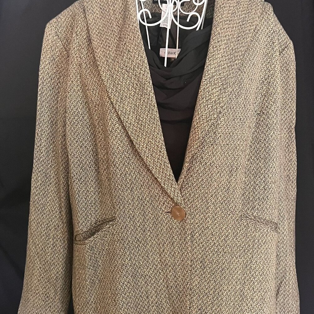 Jones New York Herringbone Jacket